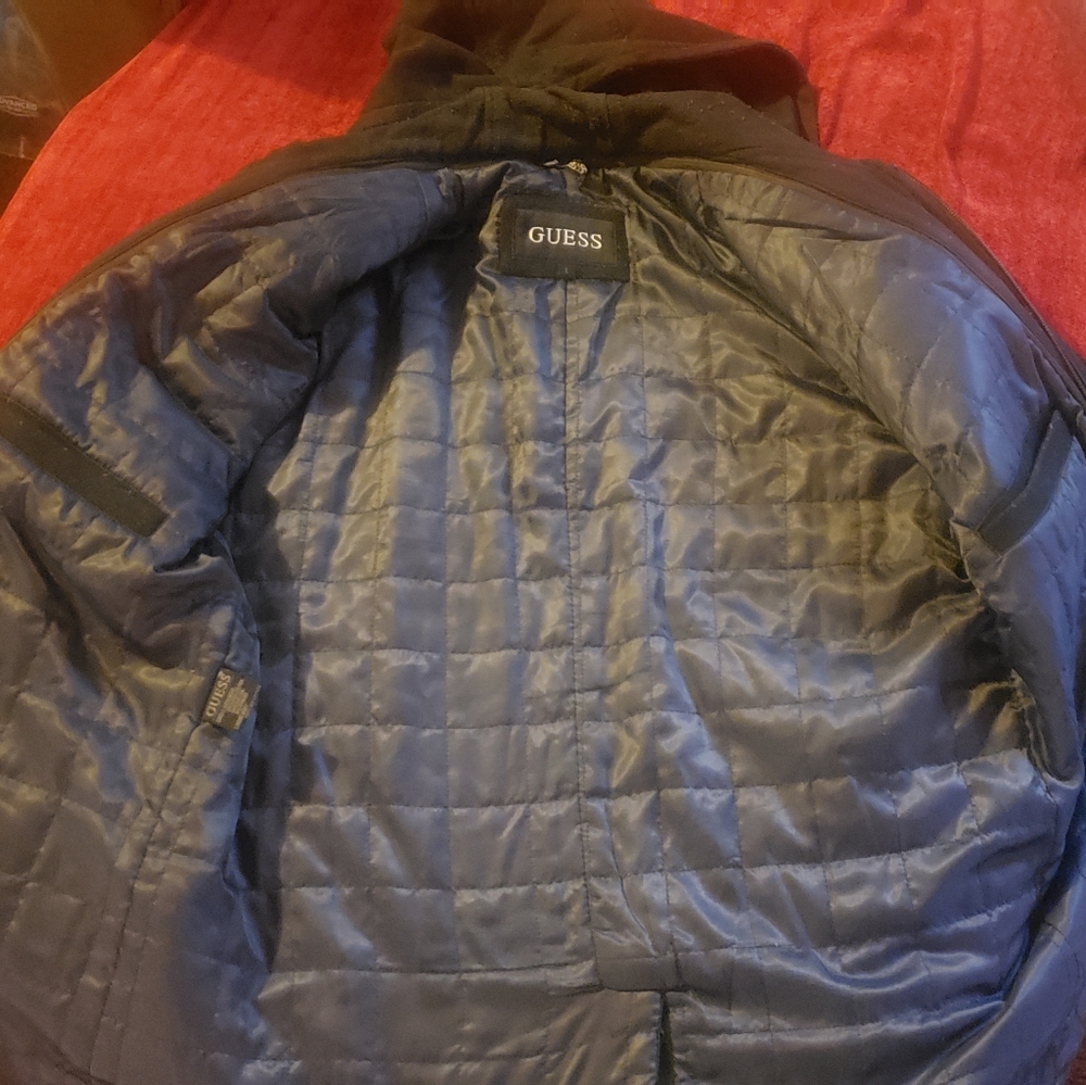 Mens GUESS coat - Picture 3 of 4